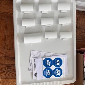 ADT White Security System Components